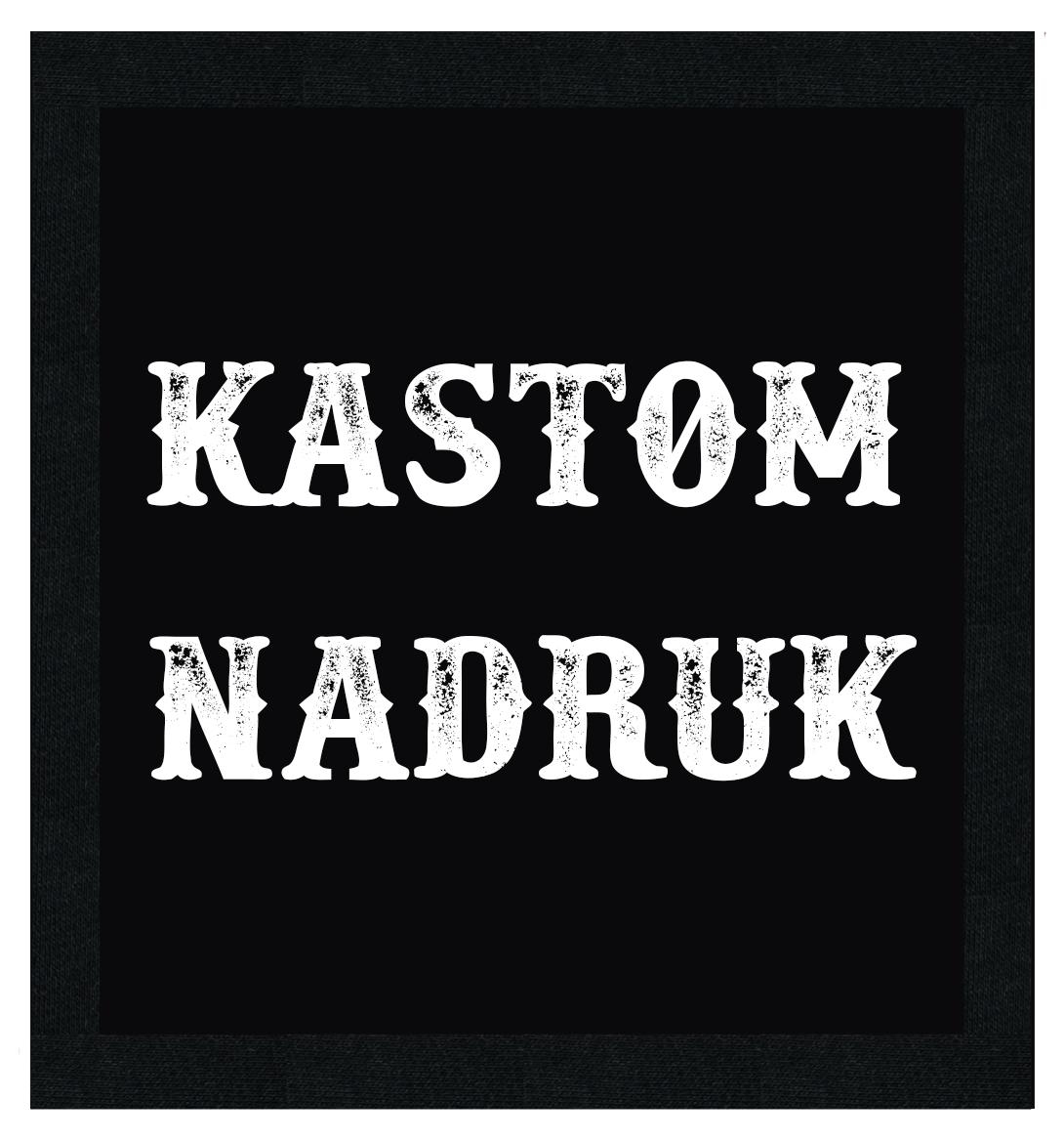 Kastom nadruk